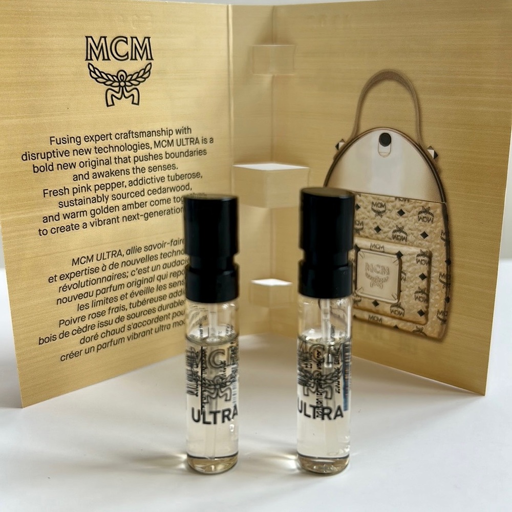 Two MCM ULTRA Perfume Samples - Picture 2 of 4